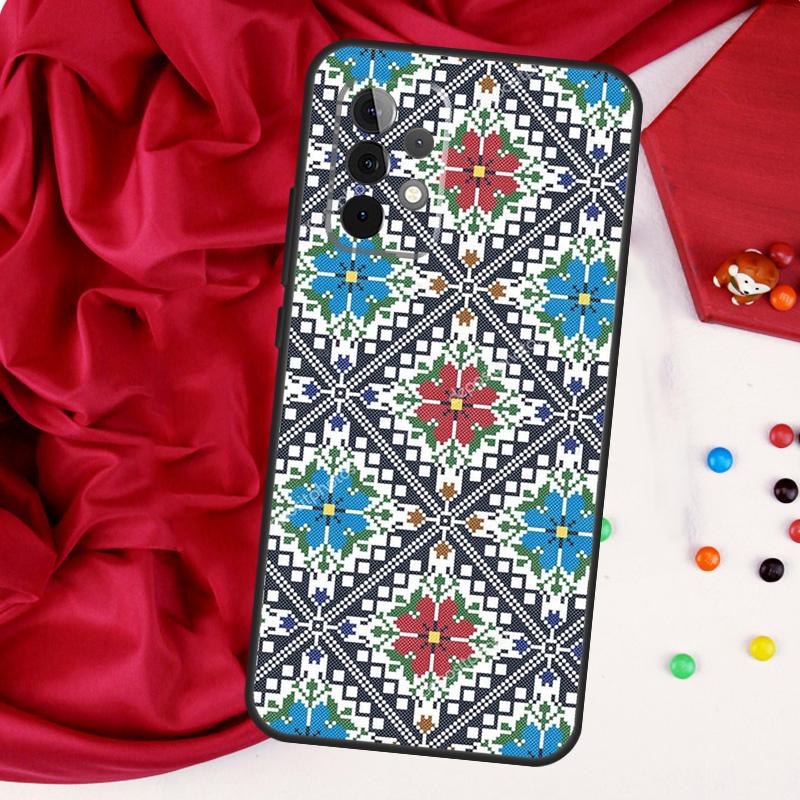 Ukraine Ukrainian Embroidery For Samsung Galaxy A26 A05 A06 A16 A54 A34 A14 A22 A32 A52 A55 A35 A15 A53 A13 A56 A36 Case