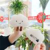 Hair Clips Fluffy Decoration Plush Cartoon Clouds Brooch Pin for Ornament