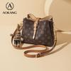 Aokang Retro Light Luxury Crossbody Shoulder Bag
