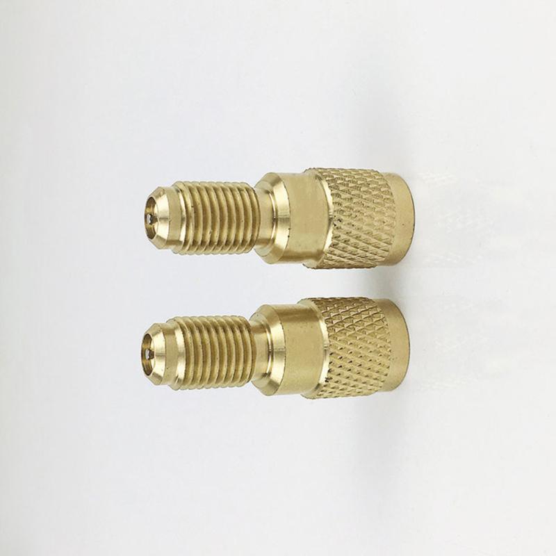 1 pereche de aer condiționat R410a Furtun de încărcare cu gaz frigorific Adaptorul pompei de vid Supapă de conversie