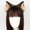 Animal Cosplay Costume Faux Furs Wolf Cats Foxes Fuzzy Tail Cats Ears Headbands Halloween Party Costume Accessories
