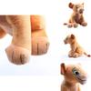 Adorabile Re Leone Peluche Morbido Nana Personaggio dei Cartoni Animati Peluche Per Bambini