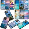 Mountain Sea Beach Travel Case for Motorola Moto G04 G13 G14 g45 G22 G23 G20 G32 G34 G35 G64 G82 G84 G53 G60 G72 E14 E15 E13