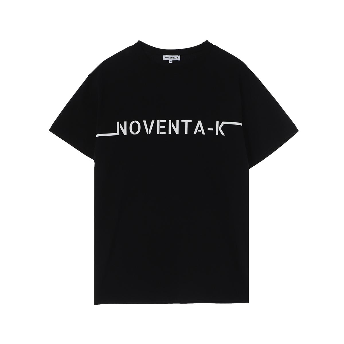 Nobenta K Loose Fit Round Short Sleeve T-Shirt Black 48 Size