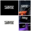 Sorry Officer I Thought You Wanted To Race Vinyl Car Decal Sticker Waterproof for Auto Bumper Window Motorcycle Humor Decoration