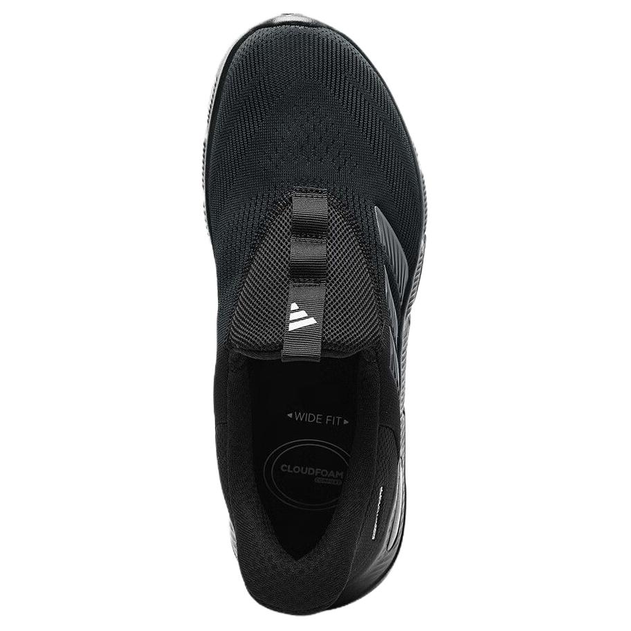 Adidas Cloudfoam Cushioning Breathable Lightweight Low top Running Shoes Unisex Black KJ5915