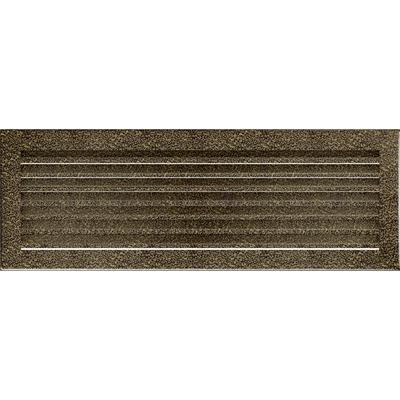 Vent Cover FRESH 17x49 Black and Gold