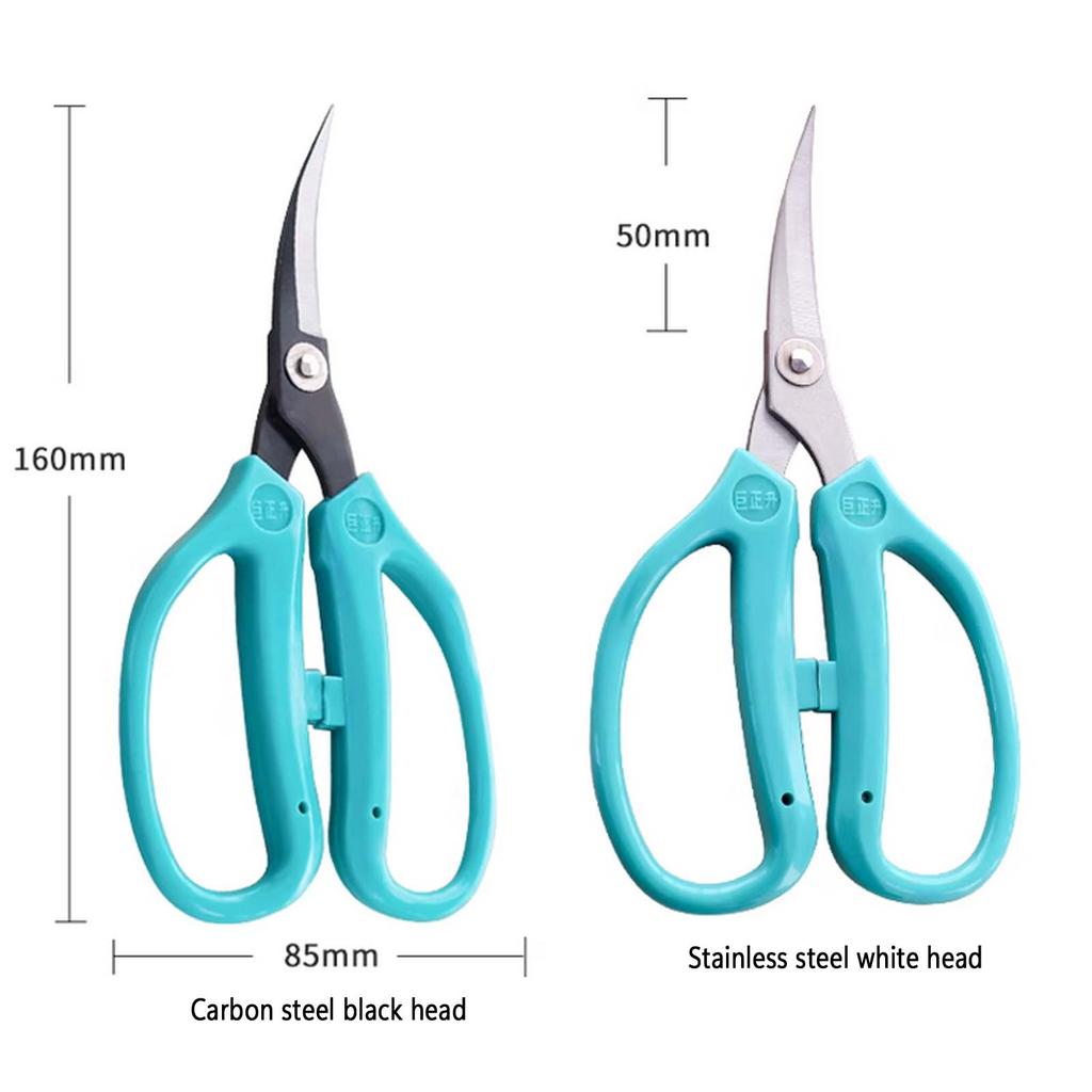 Industrial Trimming Scissors, Stainless Steel Rubber Elbow Scissors, , Cloth Leather Bags Cutting Shears