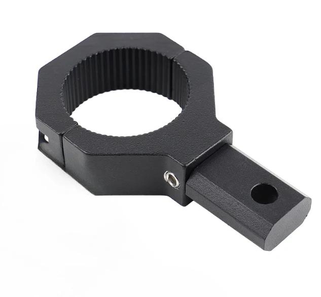 

Черный вращающийся на 360° комплект кронштейнов, универсальный для мотоциклов, UTV, ATV для бездорожья - с рабочим флажком, изготовлен из алюминия