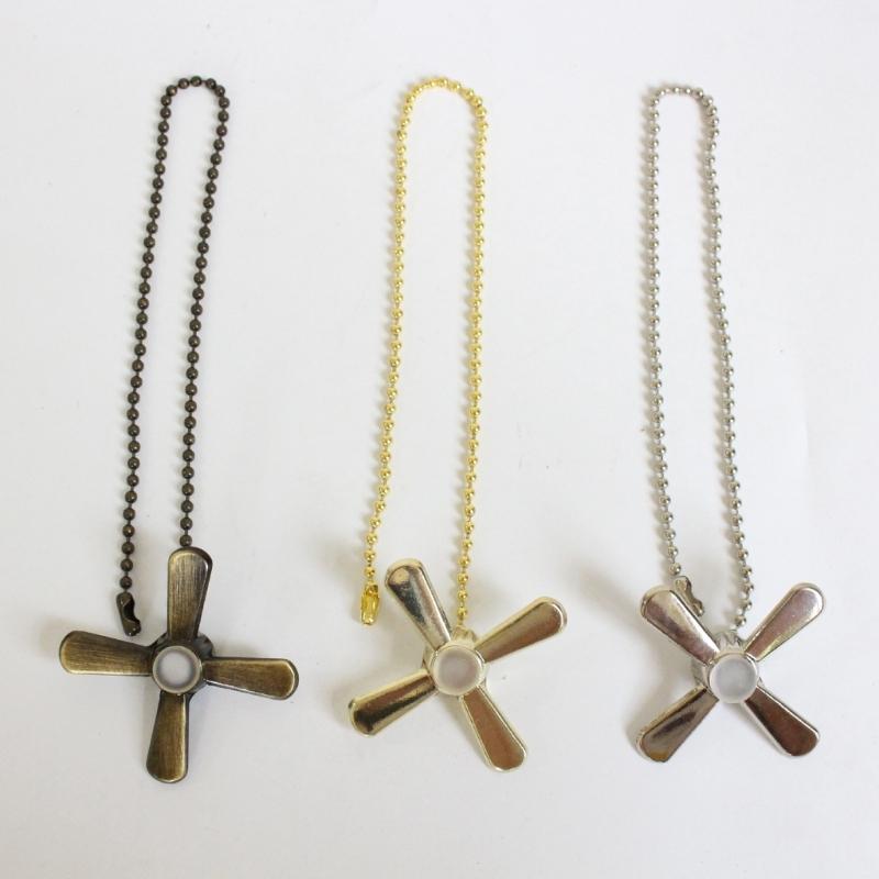 Convenient Fan Pull Chain Rust resistant Bulb Fan Pull Chain for Ceiling Fans