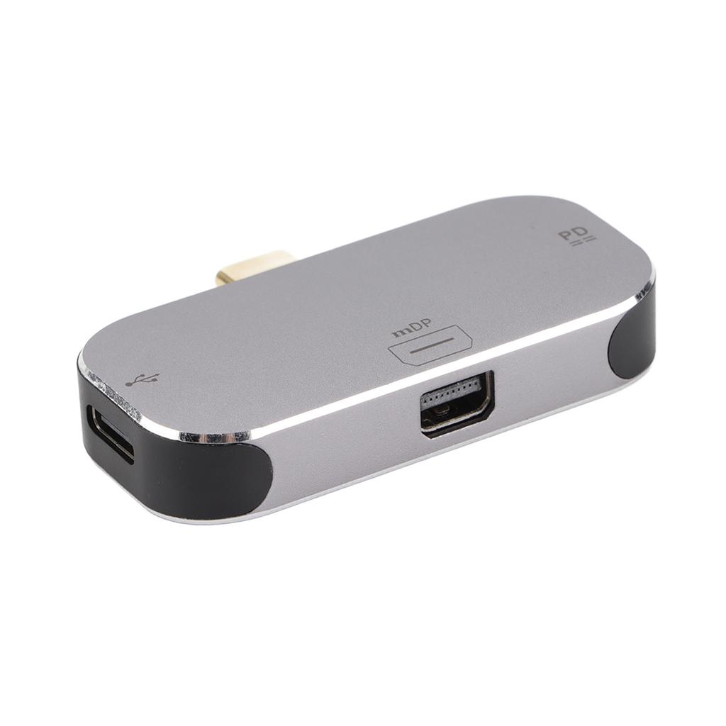 USB C Hub Multifunctional 3 In 1 Type C Male To Mini DP 2 Type C Female Docking Station for Windows for Android for OS X