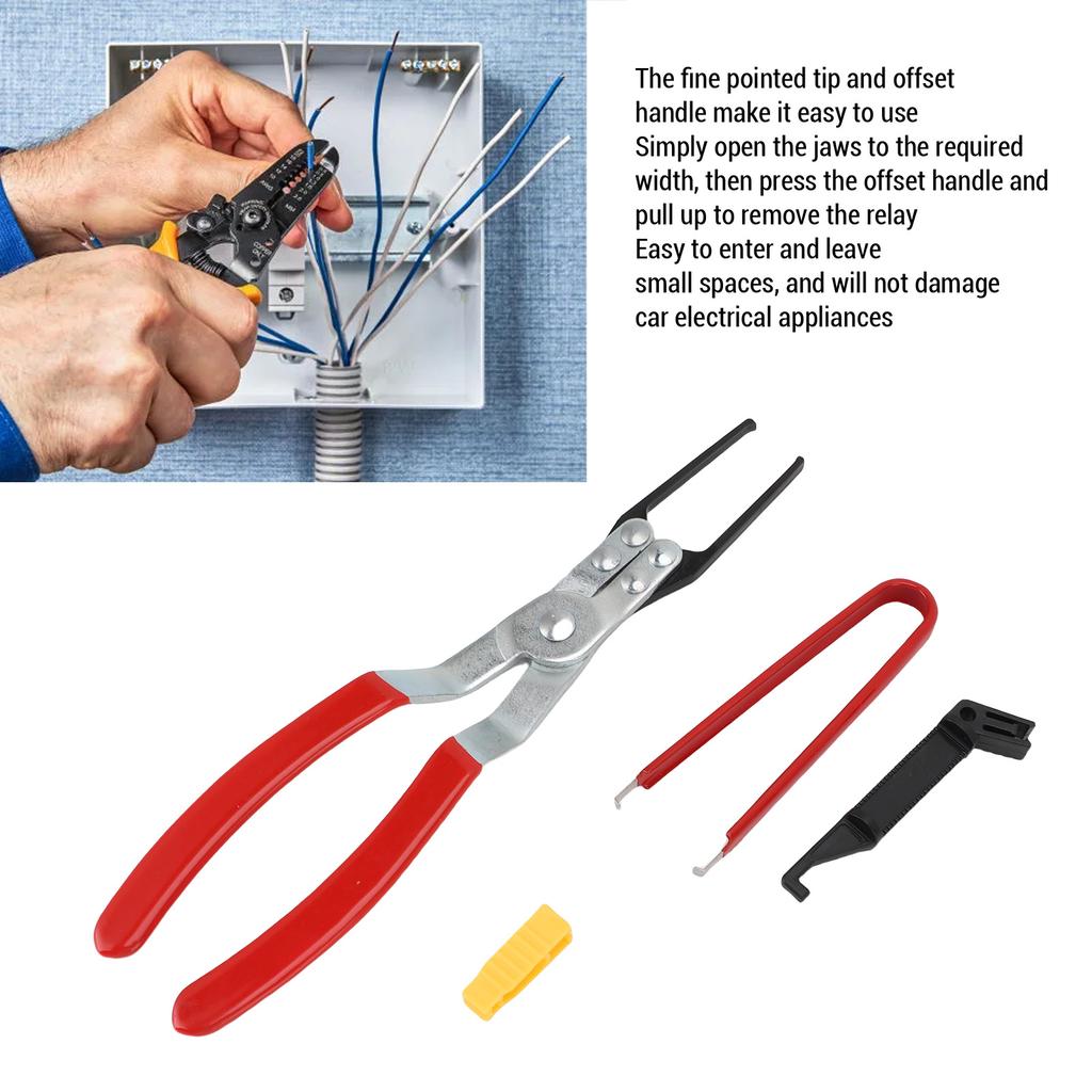 Relais- und Sicherungsentfernungswerkzeug Mehrzweck Automobil-Relaisabziehzange Sicherungsabzieherwerkzeug
