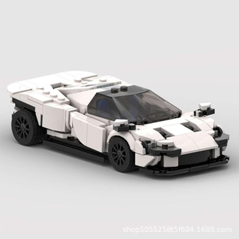 M Building Block Compatible With Lego 102083 Ferrari Sp3 Octave Speed Series, Model Car Assembly