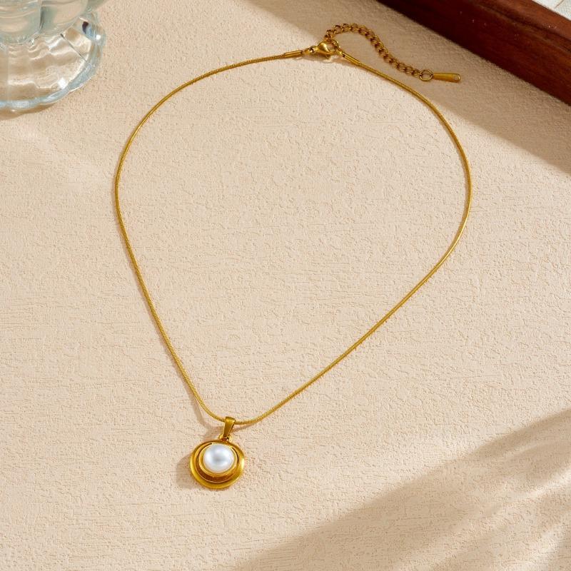 Позолоченное ожерелье-чокер с жемчугом в елочку, изящные украшения для женщин золотой