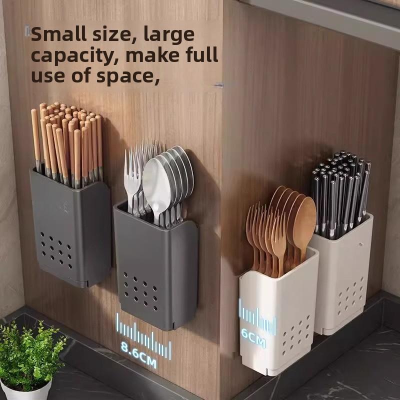 Wall-mounted Kitchen Cutlery Household Shelf