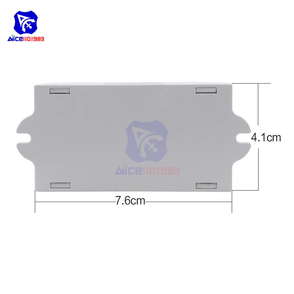 diymore 5.8GHz Microwave Radar Motion Sensor Body Motion Detector Sensor Induction Switch for Home Light Switch DC 12V-24V