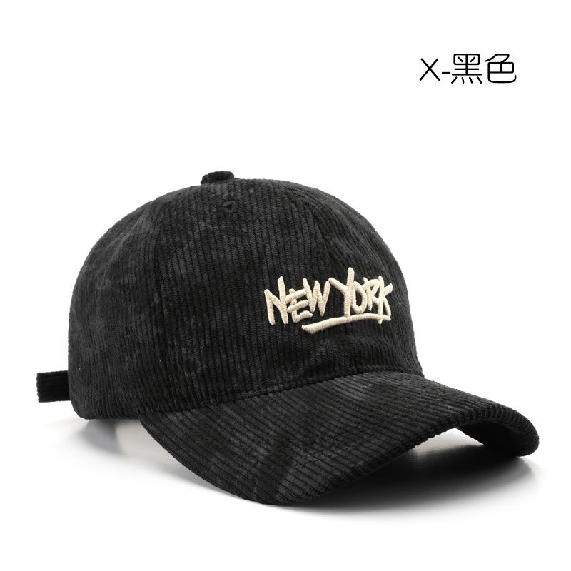 Hatt damversion retro manchester bokstav broderad keps utomhus män resa solskydd solhatt