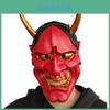 Prajna Theme Halloween Mask With Resin Material And Scary Design For Festive Celebration