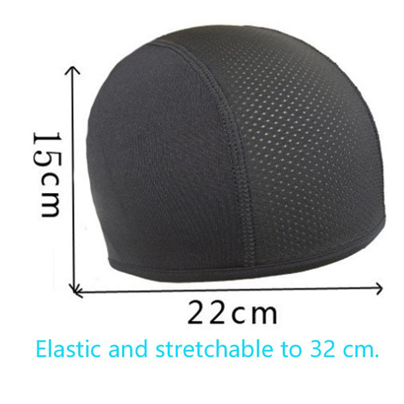 Summer Riding Fast Drying Small Cloth Hat Outdoor Men Breathable Racing Beanie Cap Women Motorcycle Protective Helmet Liner Hats