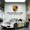1/24 Porsche 918 Spyder Need For Speed Samenwerkingseditie Legering Schaal Auto Model Diecast Geluid & Licht Metaal Speelgoed Voertuigen