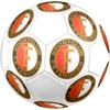 Feyenoord Rotterdam Size 5 Soccer Ball, Machine-Stitched PVC, Durable & High Bounce, All Ages Fit, Fan Merchandise, Matches & Outdoor Use.