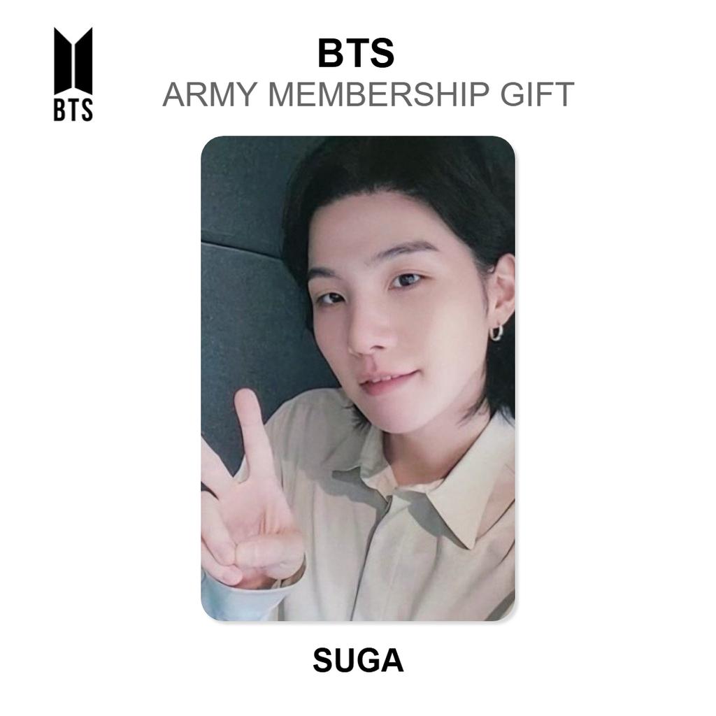 BTS GIFT MEMBERSHIP ARMY Fotocard Ufficiale