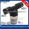 Japan PISCO Genuine Three-way Manifold Connector: PB4-01, PB4-02, PB4-M5, PB4-M6