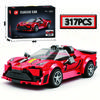 MOC Multi Style Racing Cars Car Building Blocks Creative Models Vintage Car Assembly Puzzle Supercar Toys Birthday Gifts