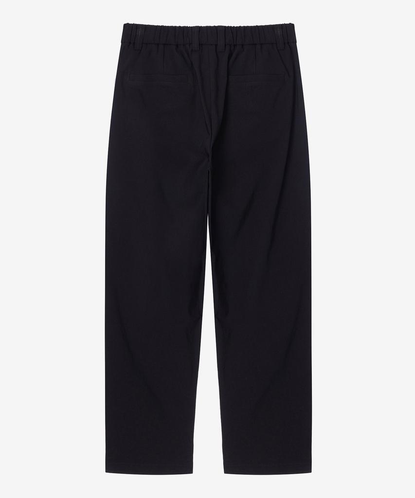 MINDBRIDGE [Couture] Cotton-Like Relaxed Fit One-Tuck Full Elastic Waist Pants - 2 Colors Mypt6170