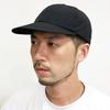 Basic Enchi SHUNNA Simple Simple Nylon Antibacterial and for Men and Black Cap, Wrinkle-Processed Cap, Deodorizing, Women,