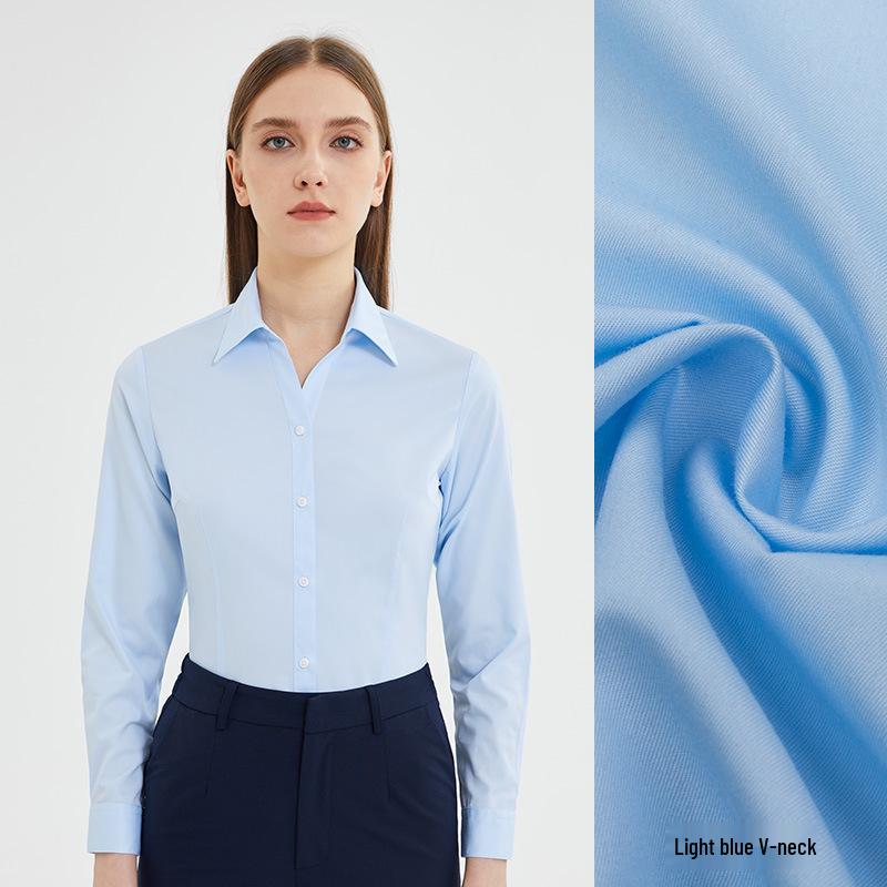 

Wrinkle-Free Men s Long-Sleeve Business Casual Shirt - Combed Cotton Blend 41/4XL (Women)