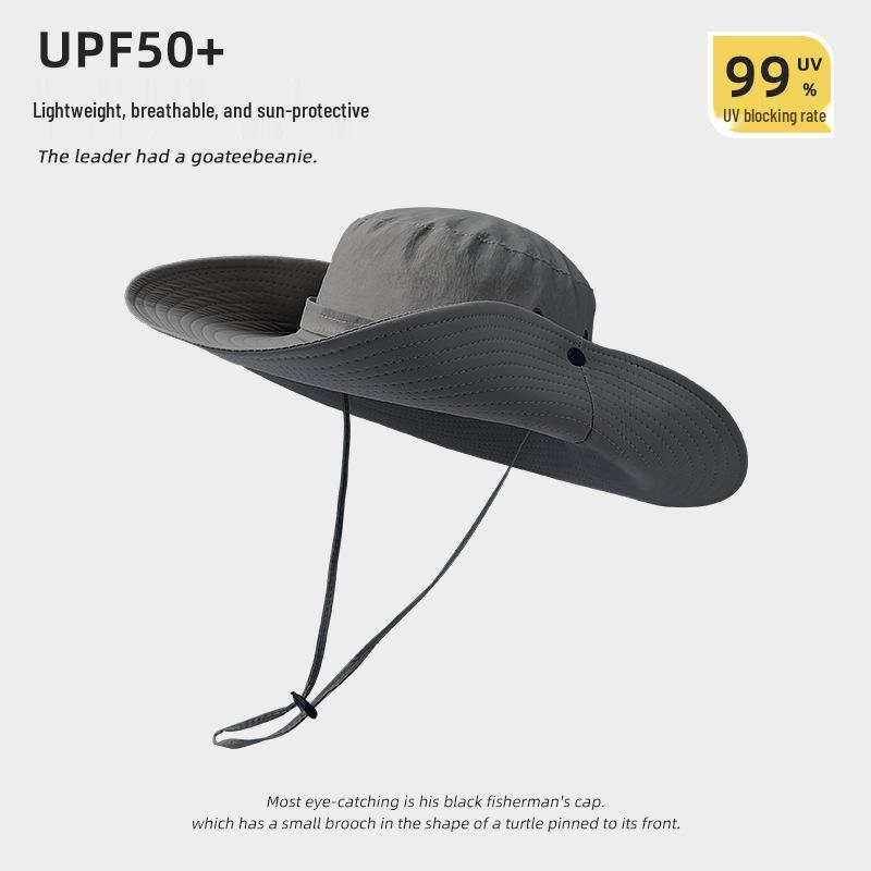 Women's Western Cowboy Hat - Sun Protection, Large Fit, Breathable for Outdoor Activities