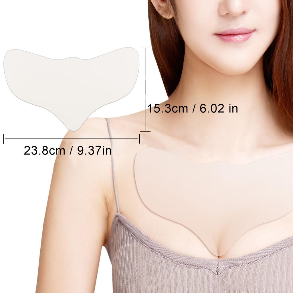 Silicone Anti Wrinkle Chest Pads Smooth Lifting Reusable Sleeping Chest Sticker Patches