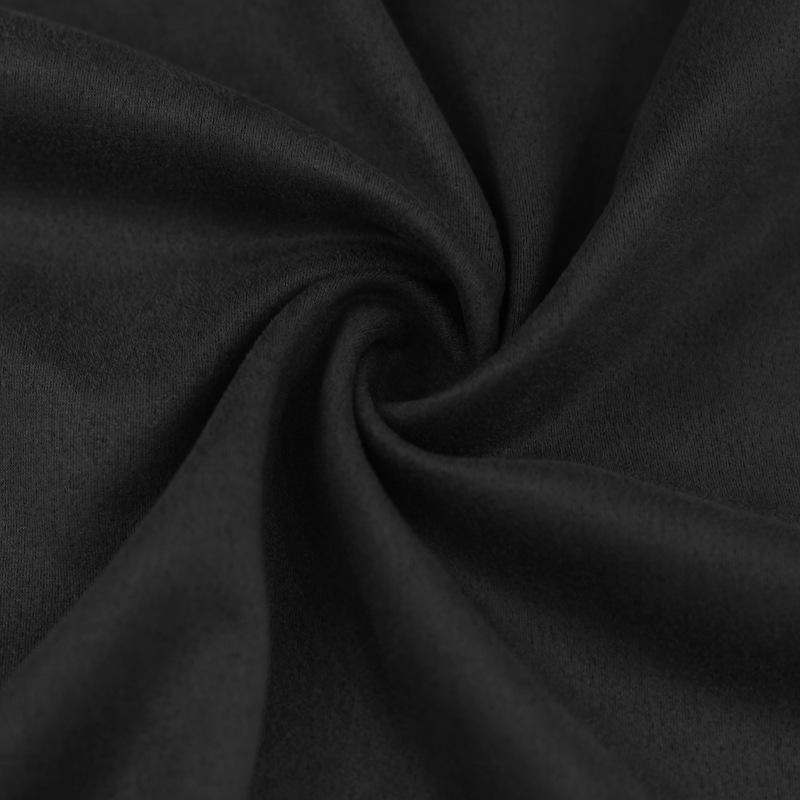 Pánský podzimní a zimní semišový slim fit komplet sako a kalhoty - evropský a americký styl