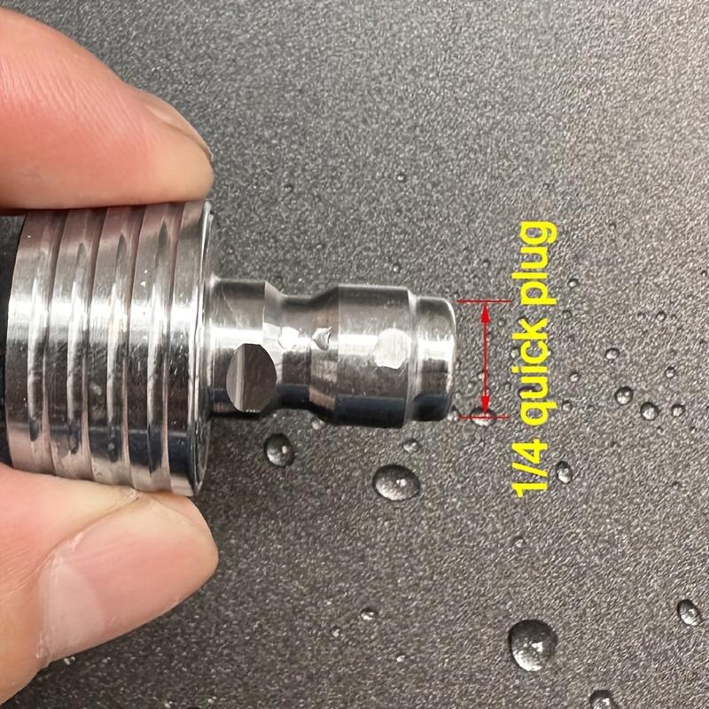 1pc High-Pressure Car Wash Nozzle - Quick Connect, Ideal for Garden Watering & Auto Maintenance
