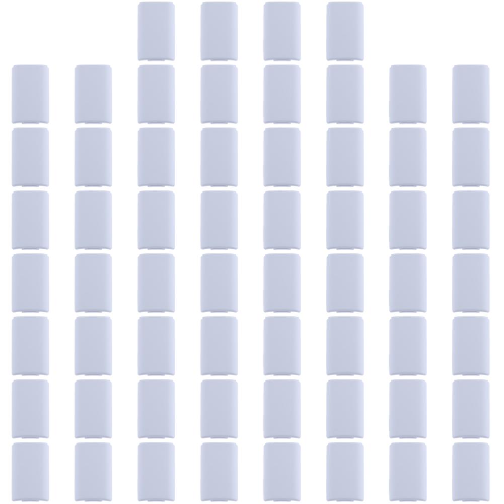 

Крышка аккумуляторной батареи беспроводного контроллера с наклейкой для Xbox 360 (белый)