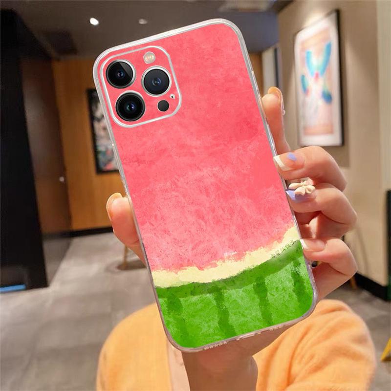 

Watermelon Fruit Phone Case Carcasa Funda For iPhone 17 Pro Max Air 17 16 15 14 13 Pro Max 15 16 Pro 15Plus iphone 16