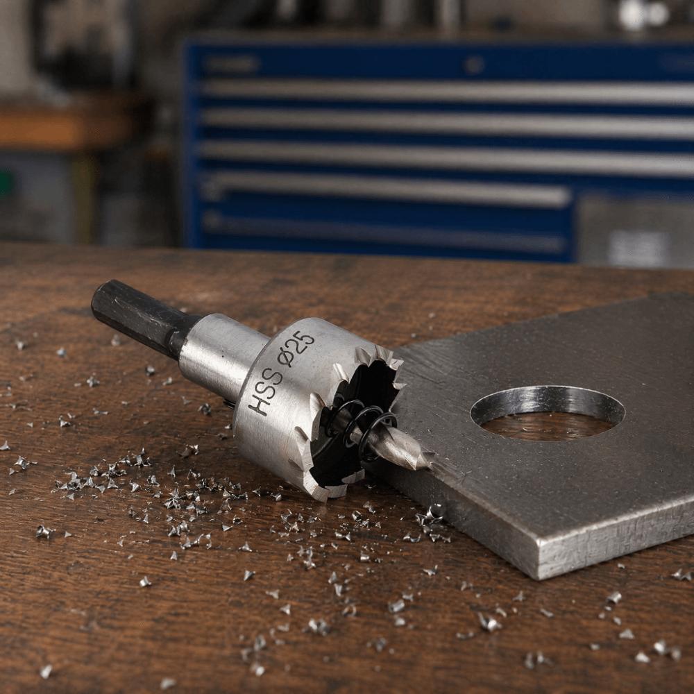 HSS 4341 Drill Bit Hole Saw Triangular Shank Heavy Duty Hole Saw Hole Saw Cutter For Wood Drilling