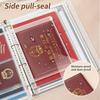 A4 Document Storage Bag Student Waterproof Zip File Bag Makeup Bag School Office Supplies Miscellaneous Storage Organizer