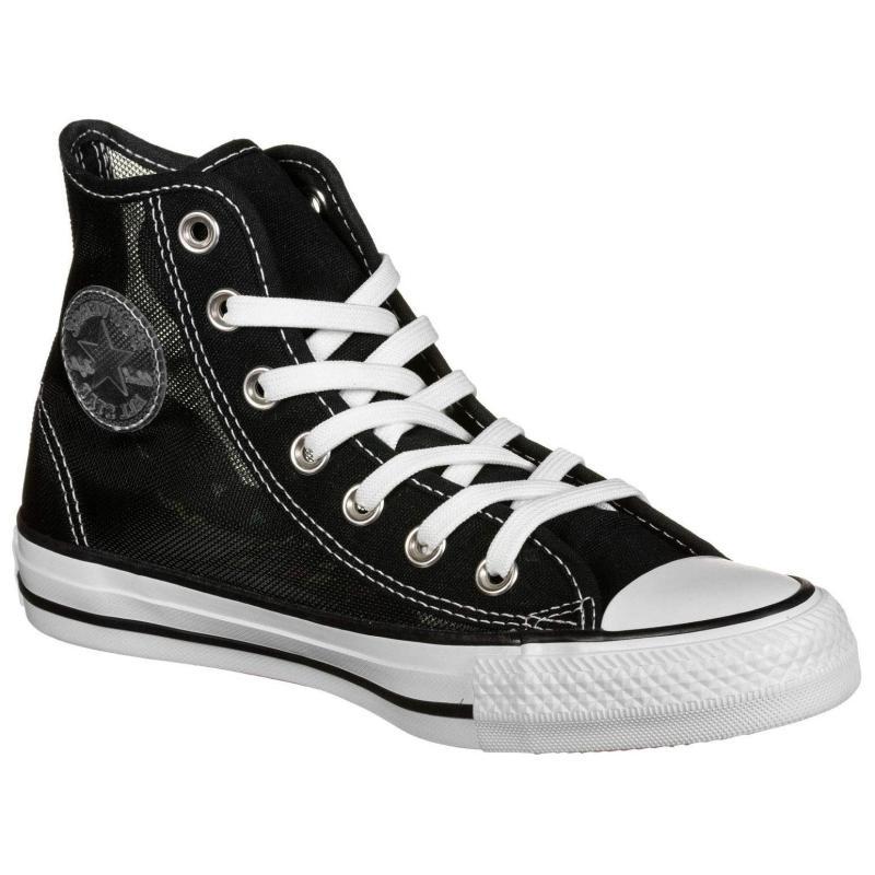 Converse Chuck Taylor All Star See High Thru Comfortable & Stylish High Top Espadrilles Women's Black