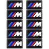 2/5/10PCS BMW E46 E39 E38 E90 E60 E36 F30 F20 X3 X5 X7 M Logo Car Steering Wheel Wheel Center Emblem Badge Sticker Decal Styling MM1