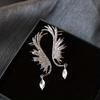 Unique Temperament Angel Wing Elf'S Water Drop Earrings For Women Jewelry Accessries Gifts