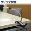 Sanwa Direct Stand Loupe Magnifying Glass LED Light Clip-Compatible Crafting Plastic Models 400-CAM019