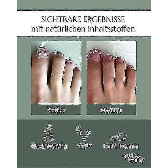 5x Penna per Cura delle Unghie Healthroutine Trattamento Cosmetico Fungo delle Unghie Rapido Intensivo Per Unghie Con Aloe Vera Olio di Tea Tree_c5_y146