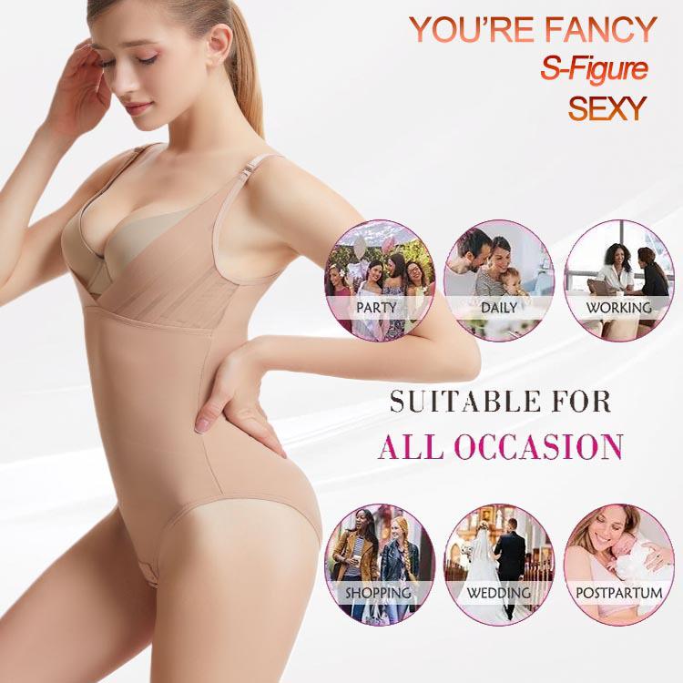 Women's Seamless Body Shaper: Tummy Control, Waist Slimming, Butt Lifting, Full Body Shapewear