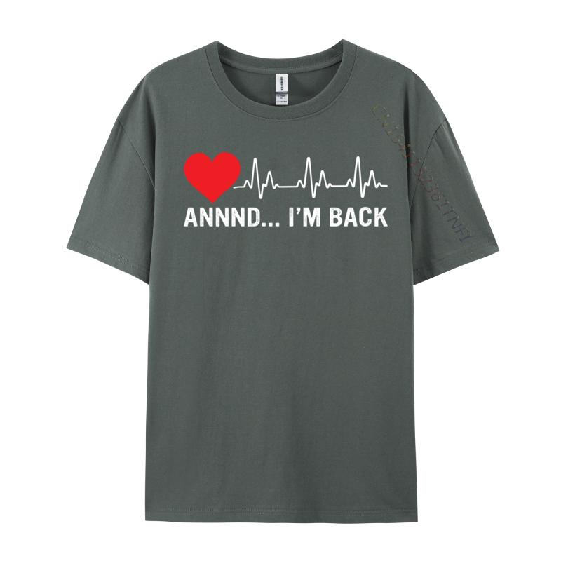 Coronary Bypass Artery Open Heart Diseases Surgery Heartbeat Youth Company Geek Tops Shirt Autumn T Shirt Normal Tops & Tees