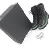 Great MCM Ankle Boots Visetos Logo All Over Black Leather Mens 42 Used