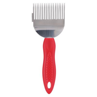 18 Tines Stainless Steel Bee Uncapping Fork Beehive Supplies Beekeeping Tool with Plastic Handle