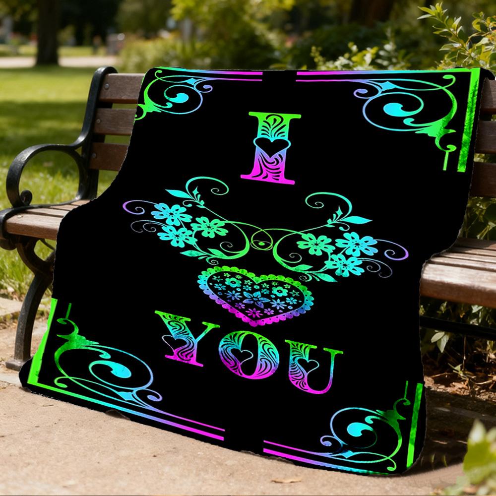 1pc Cat Portrait Outdoor Flannel Throw Blanket Soft, Cozy, Warm All Season, Machine Washable, 80x120cm