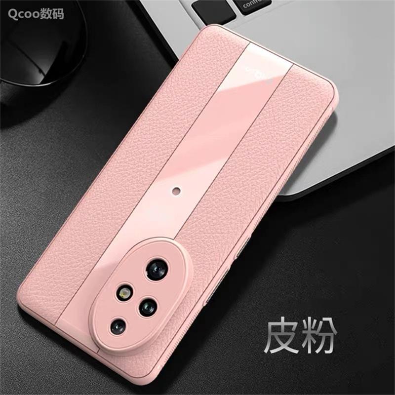 Leather Phone Case For Honor 200 Case Stylish Luxury Soft Back Cover For Honor200 5G Camera Protection Shell Shockproof Bumper